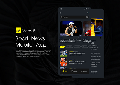 Sports News Mobile App magazine app