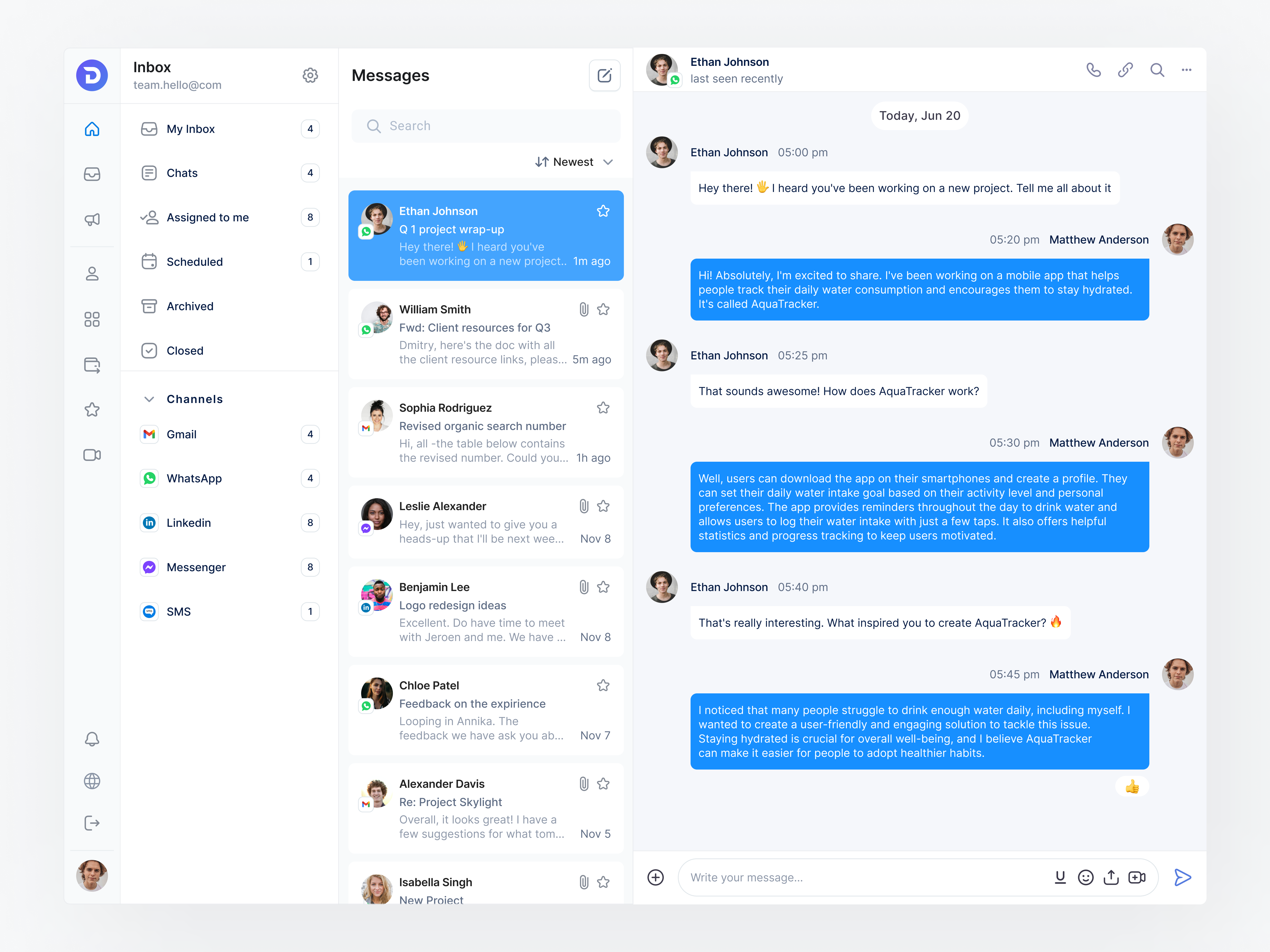 Example of Web App Redesign Services