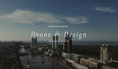 Youtube thumbnail Drone picture brand branding design graphic design thumbnail youtube