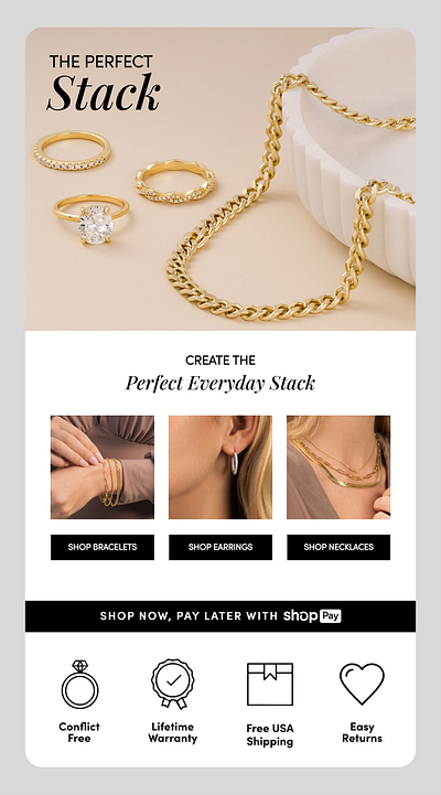 The Perfect Stack Email Campaign adobe email design graphic design typography