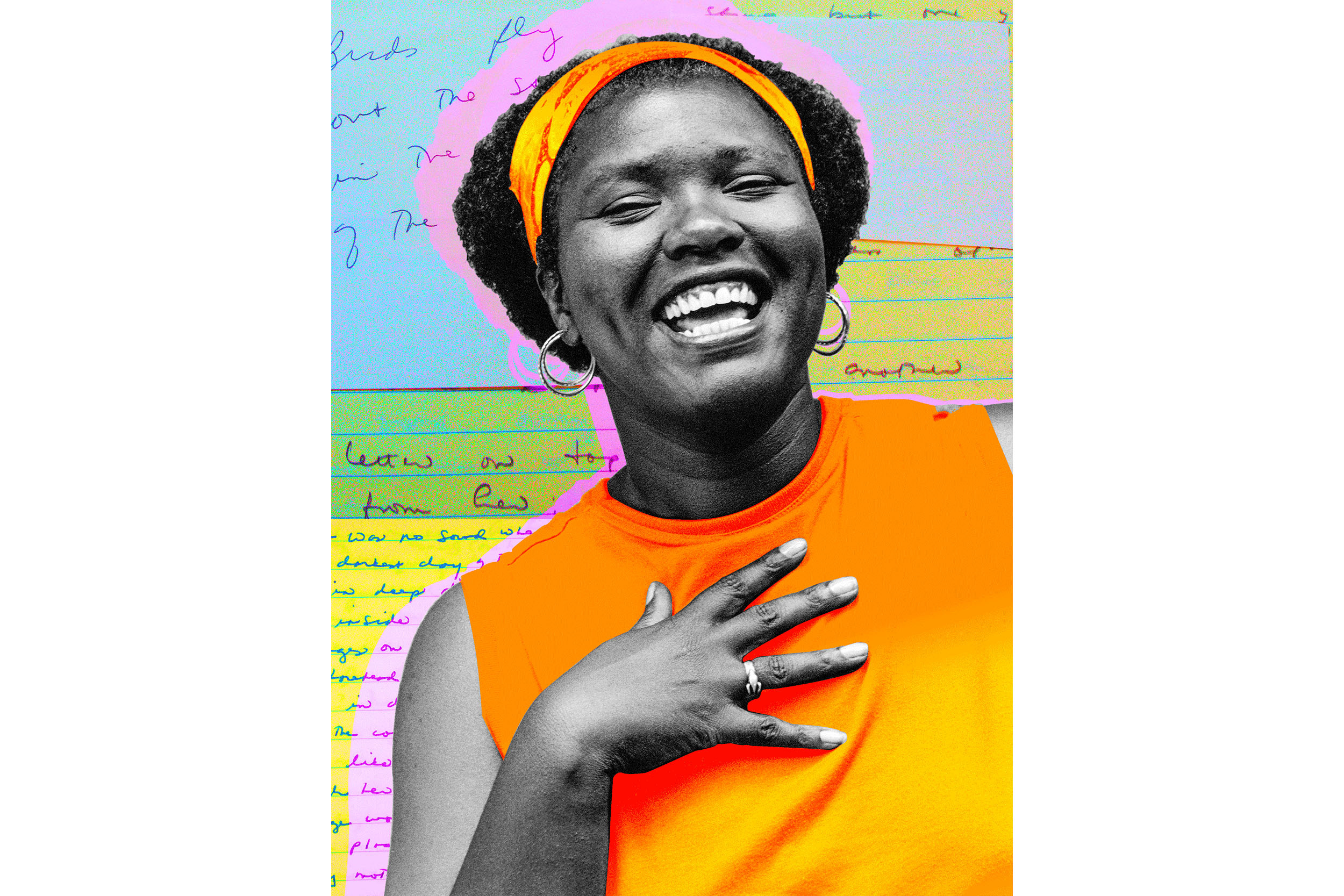 Celebrating Gloria Naylor collage colour illustration photo illustration photography photoillustration process