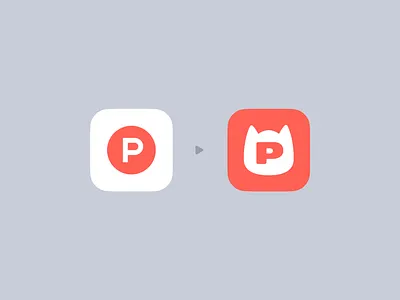 Product Hunt Logo Redesign brand brand identity branding cat logo design graphic design illustrator logo logo design p logo product product hunt vector