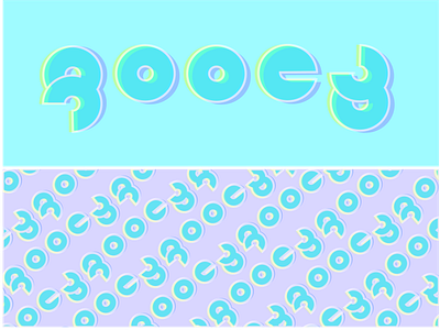 GOOEY Logo design graphic design logo typography vector