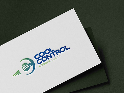 Cool Control - Logo Design air logo branding breeze cc logo design cool control logo design creativity logo luxury marine minimal typography