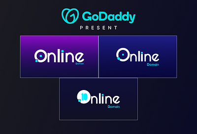 .Online Slightly Redesign branding dailyui godaddy logo