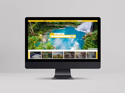 Yello Caribbean Website Redesign design graphic design layout redesign ui ux web design website
