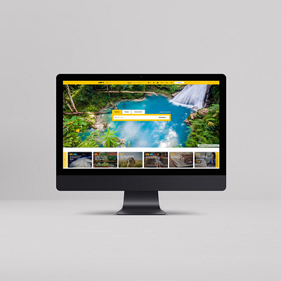 Yello Caribbean Website Redesign design graphic design layout redesign ui ux web design website