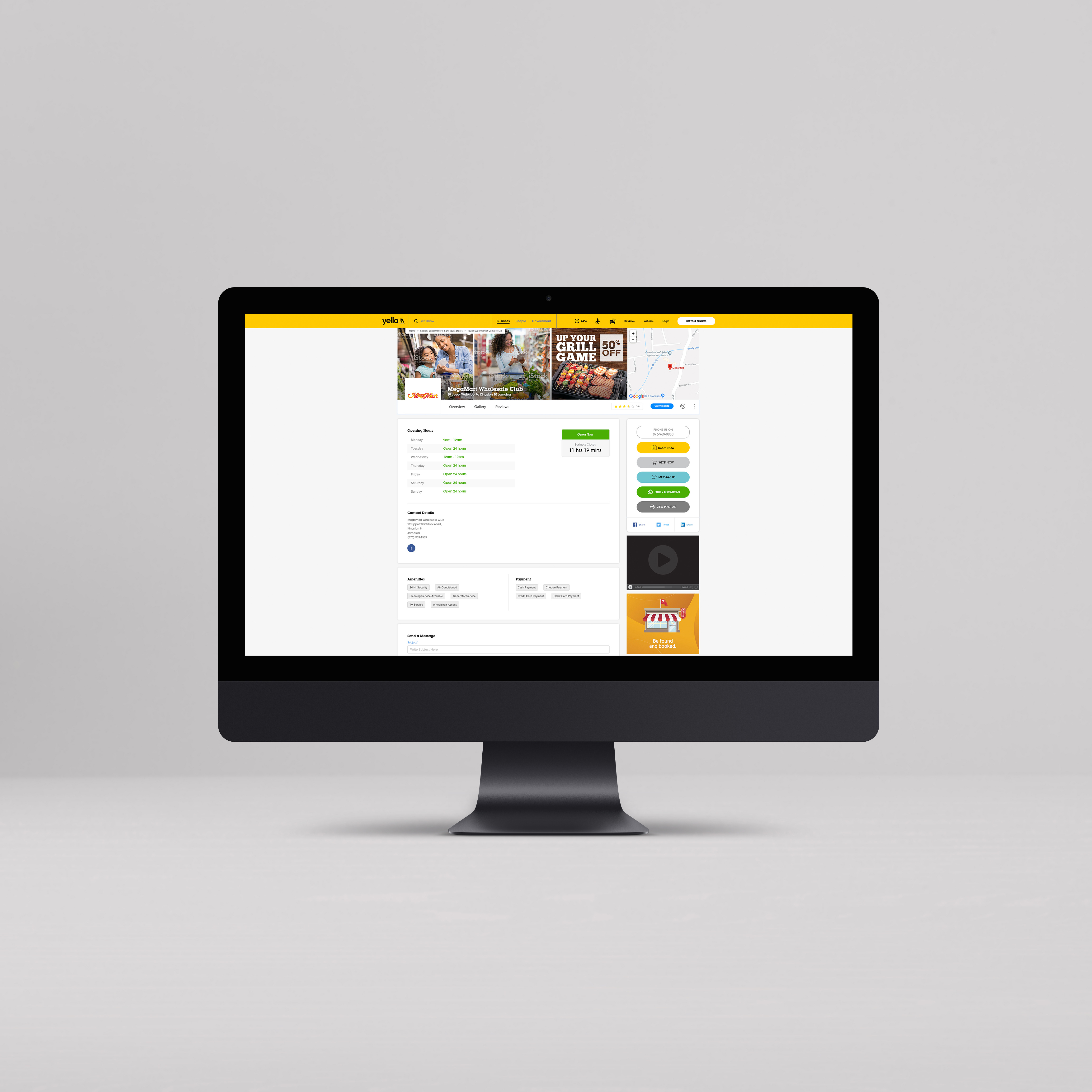 Yello Caribbean Website Redesign by Camilla Verley on Dribbble