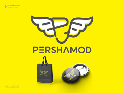 Pershamod branding design graphic design logo logodesign vector