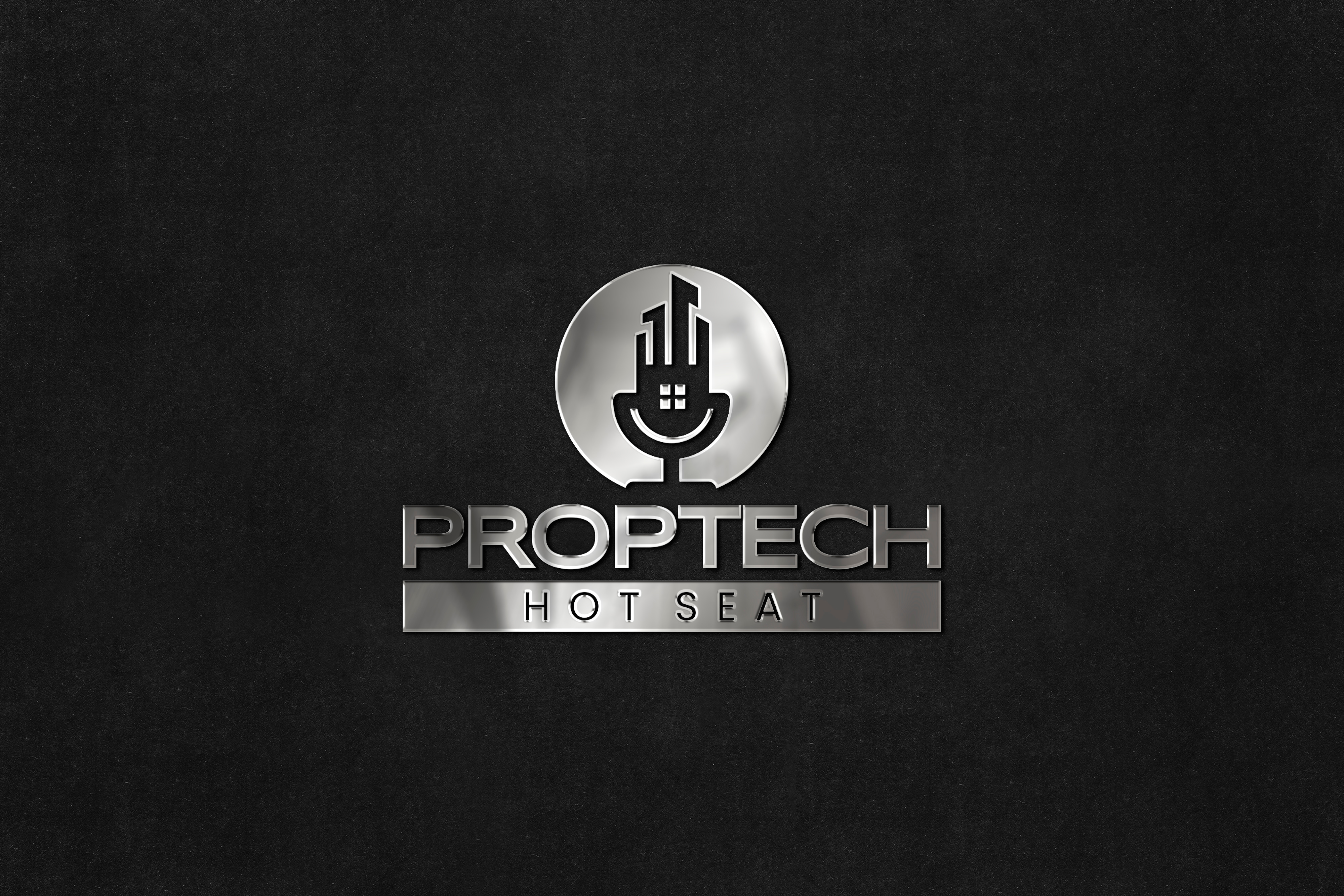 Proptech Podcast Show - Logo Design advertising branding creative design graphic design illustration logo logodesign minimal modern podcast logo design proptech logo design rahmanshoieb realestate podcast logo typography