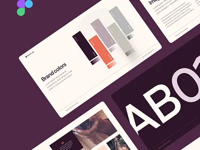 Fully Customizable Style guide design template branding graphic design presentation styleguide template ui