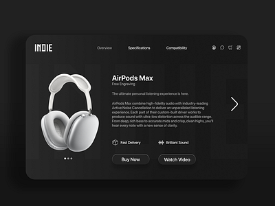 INDIE Sound Systems-Landing Page Design- UI graphic design ui userexperience userinteraction userinterface ux visualdesign