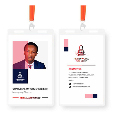 SIMPLE ID CARD branding design graphic design