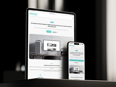 Introducing the new website for Spacey Studios… australia design studio figma melbourne spacey studios ui ui design ux ux design web design web development webflow website wordpress
