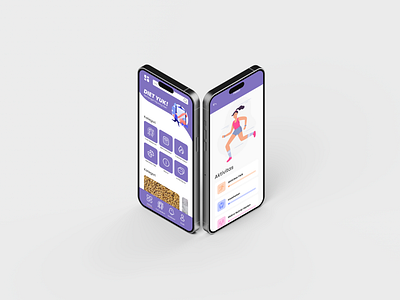 Diet Yukk - Your Ultimate Health Companion! cleandesign design diet eat fit gym health illustration management typography ui uiux ux