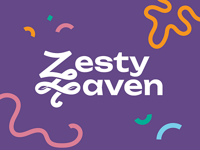 Zesty Haven Logo Design creative energetic energy exciting flourish freedom haven logo movement movement therapy therapy vibrant zesty