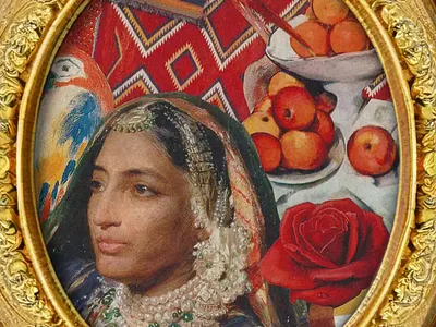 Wobbly Frame collage mixed media motion graphics