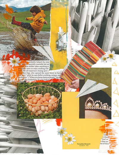 Changes 3: Palindromes Collage collage graphic design mixed media