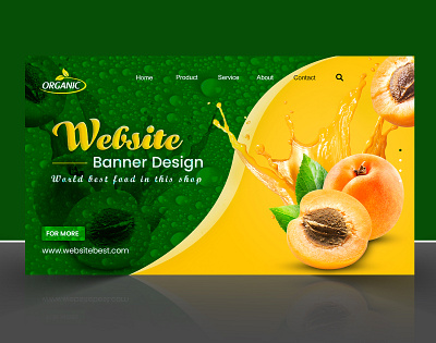 Professional Website Banner Design @md abu bakkar creativedesign graphic design professionadesign socialmediadesign websitebannerdesign