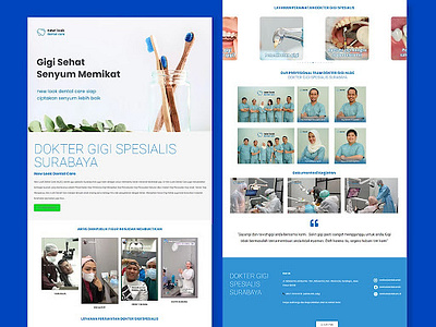 Dentist Clinic Website 3d branding design design feed dress design fashion fashion product graphic design illustration instagram design logo