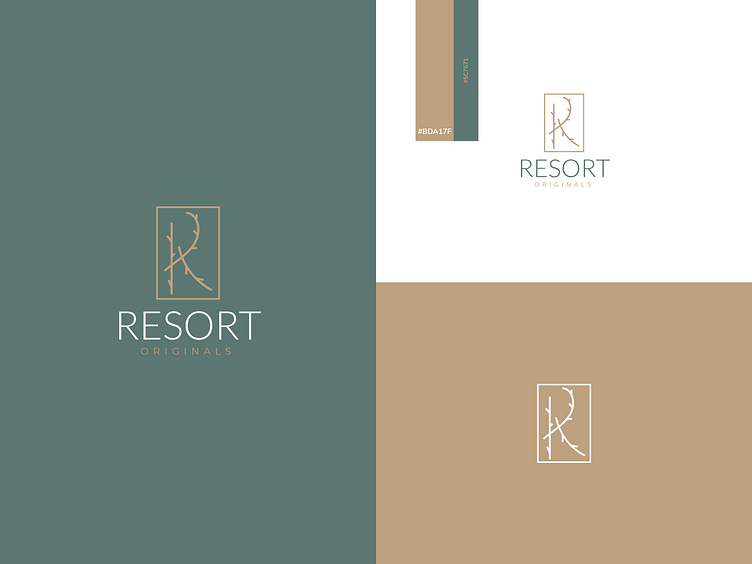 Logo design for resort | Letter R logo idea by Minimator™ on Dribbble