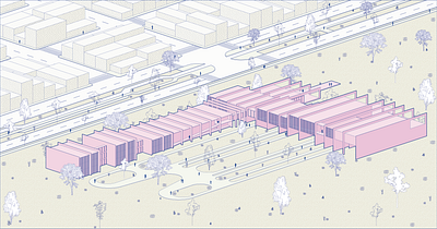 CENTRO DE INVESTIGACIÓN VENTANILLA architecture art design diagram graphic design illustration minimal panel post production vector