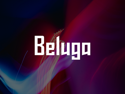 Beluga logo minimalist wordmark