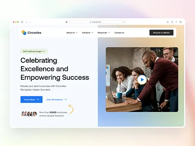 Design exploration for SaaS Product aurora branding design hero section saas spatial design trending ui uidesign uiux uxui website website header