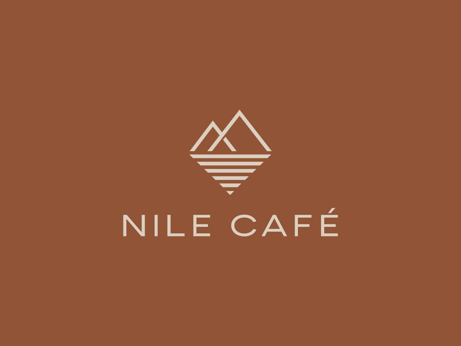 Nile Cafe Logo by Anjana on Dribbble