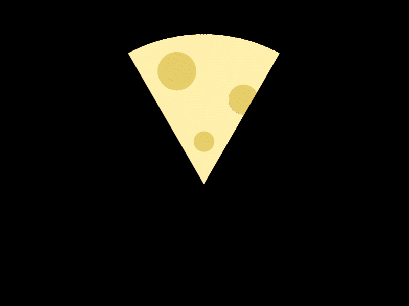 🧀🐭 animation cheese illustration vector