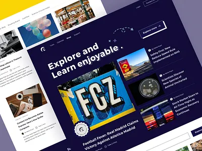 Eissh - Blog web page article blog blog page branding clean website design feed information landing news news web news webapp newspaper story ui uidesign user inteface userexperience ux website