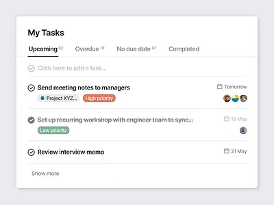 Task Management - Desktop app design graphic design illustration ui ux