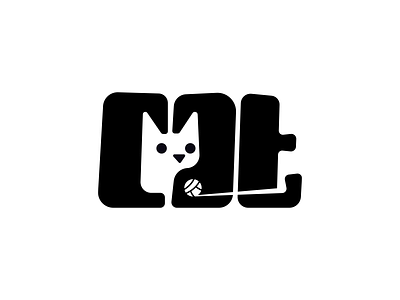 Cat animal brand branding cat design elegant funny graphic design illustration logo logo design logotype mark minimalism minimalistic modern negative space negativespace pet sign