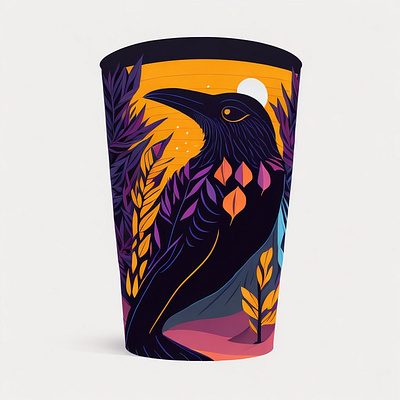 Clean Bird Cup branding design graphic design illustration vector