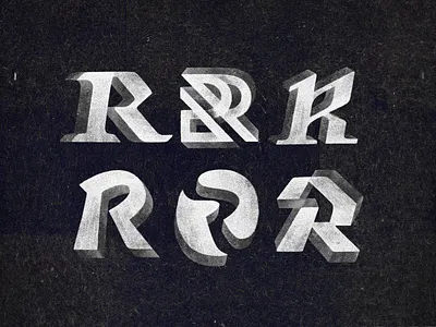 R ✦ Refinements branding bw concepts geometric graphic design handmade illustration letter lettering logo logodesign logotype procreate r sketch sketches sketchy symbol type typography