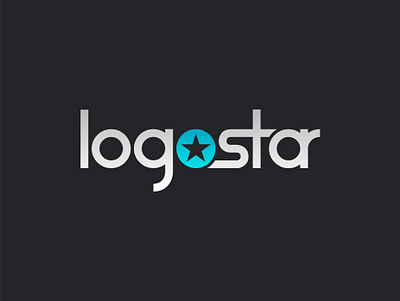 Logo Star branding creative logo design graphic design logo logo star logostar star text logo textlogo word mark wordmarl
