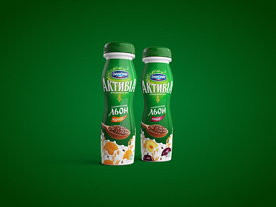 DANON ACTIVIA brand design brand identity branding dairy design flaxseed food graphic design identity illustration label design lettering lettermark mark package design packaging packaging design signature visual identity yogurt