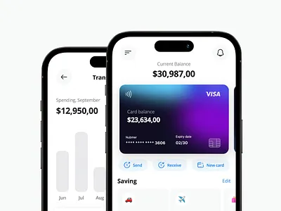 Great UI/UX Design for Finance Mobile App branding design finance mobile app design financial mobile app graphic design icon illustration logo mobile app mobile app design mobile application mobile finance app ui ui ux ux vector web