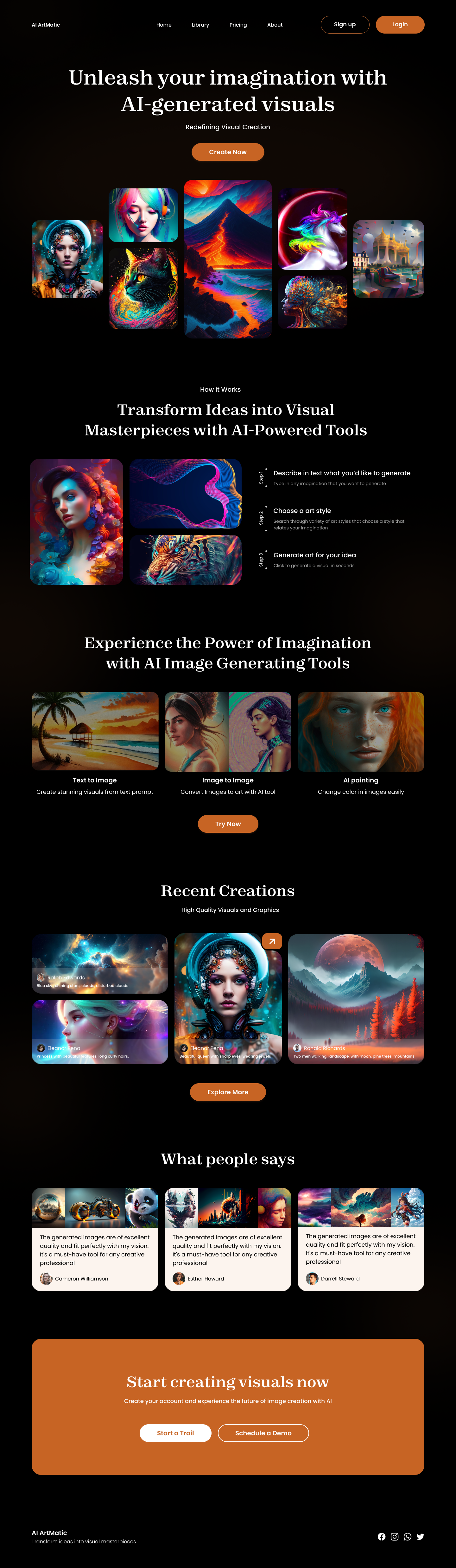Landing page design design figma landing page ui website