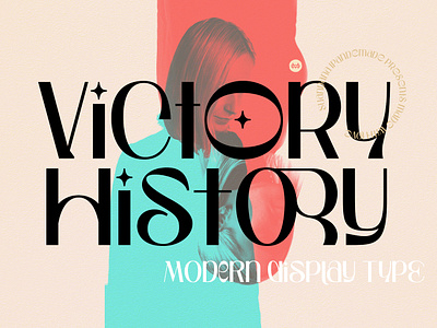 Victory History - Modern Sans branding creative display sans font fonts goodtype logotype sans typography weddingfont