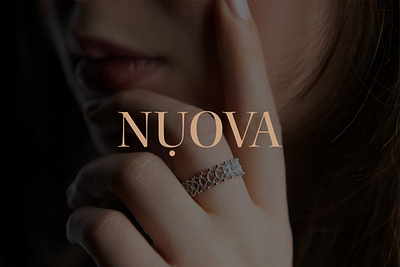 Nuova - Jewellery Brand beauty magazine brand design branding graphic design jewellery logo packaging photography ui vector