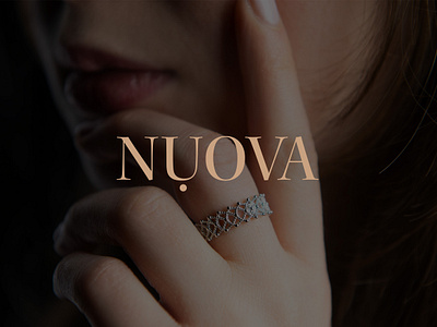 Nuova - Jewellery Brand beauty magazine brand design branding graphic design jewellery logo packaging photography ui vector