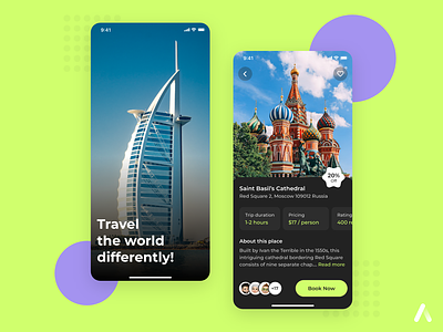 Travel Mobile Application android deign ios design mobile apps mobile homepage tourism app travel travel app travel mobile application ui design ui screens ui ux