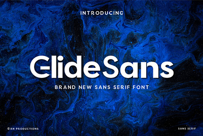 Glide Sans - Bold Sans Serif Font bold font branding classy font feminine sans serif font font pairing minimal modern typography premium font sans serif typeface