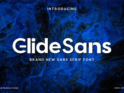 Glide Sans - Bold Sans Serif Font bold font branding classy font feminine sans serif font font pairing minimal modern typography premium font sans serif typeface