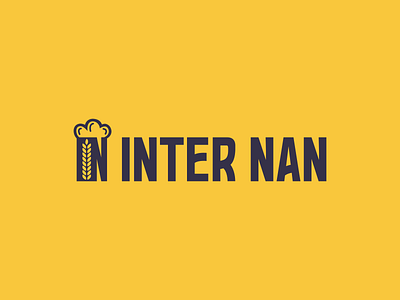 INTER NAN 3d bakery bakery products black branding bucharest cap chef design flour graphic design illustration letter mark logo logo design minimal simple ui vector wheat