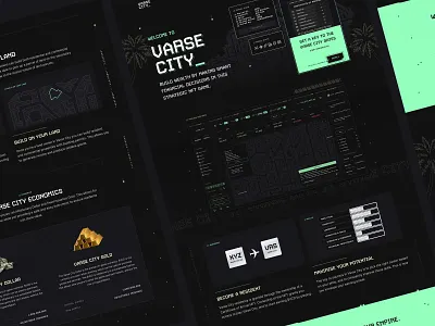 NFT Game landing page app branding design landing page ui ux web web design