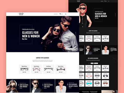 Glasses Store HTML Template - Chasmish sunglasses