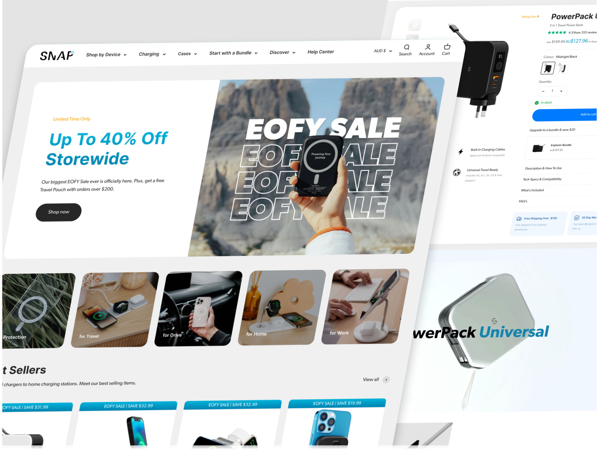 SnapWireless - Website Design by Rian Firdaus on Dribbble