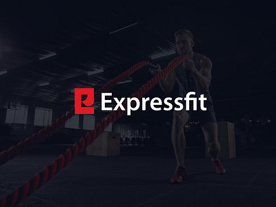 expressfit Quick Workouts Training brand logo design brand logo branding creative logo custom logo e letter logo e logo fitness logo gym logo logo logo design minimalist modern logo simple logo